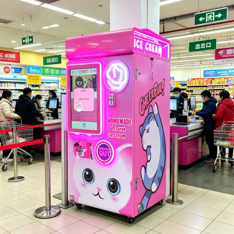 Commercial Ice Maker - Customized Commercial Gelato Ice Cream Machine