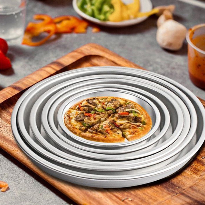 Pizza Conveyor Oven - 6-12inch Non Stick Pizza Pan Pizza