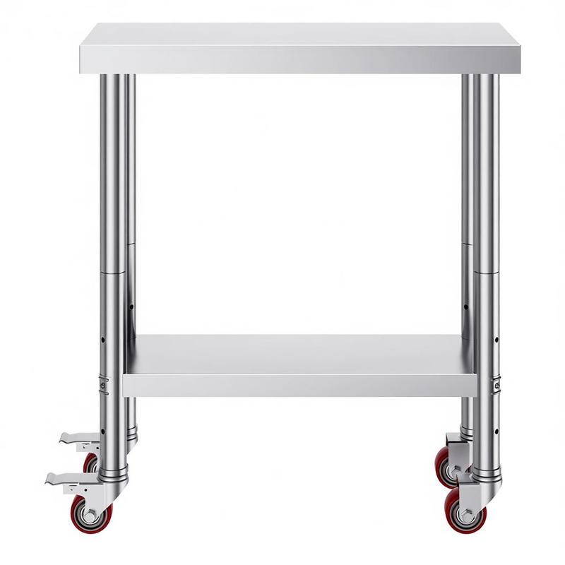Commercial Kitchen Tables - Work table 762 x 457.2 x