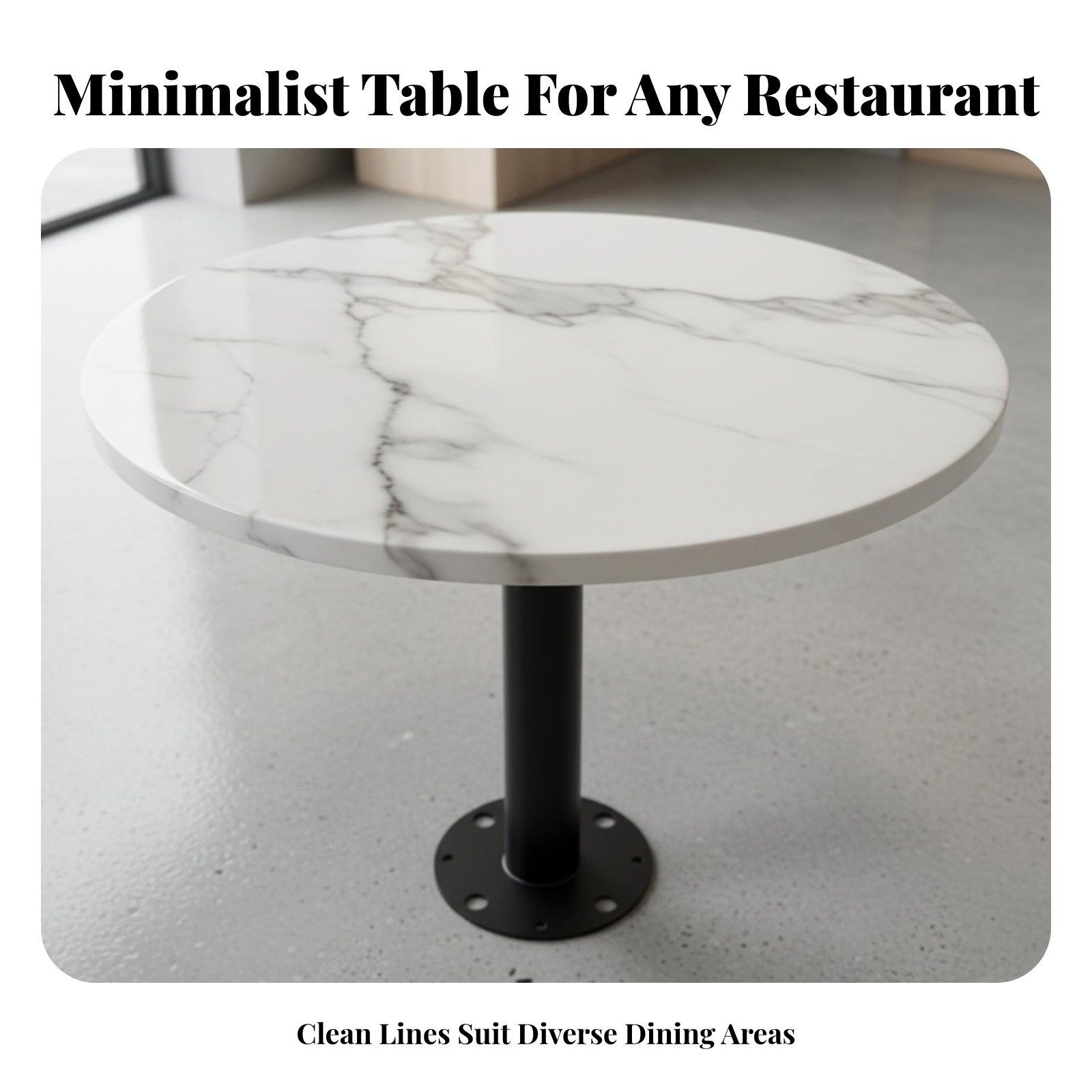 Small Square Table Cost-Effect - Commercial Kitchen Small Space บทวิจารณ์และราคา