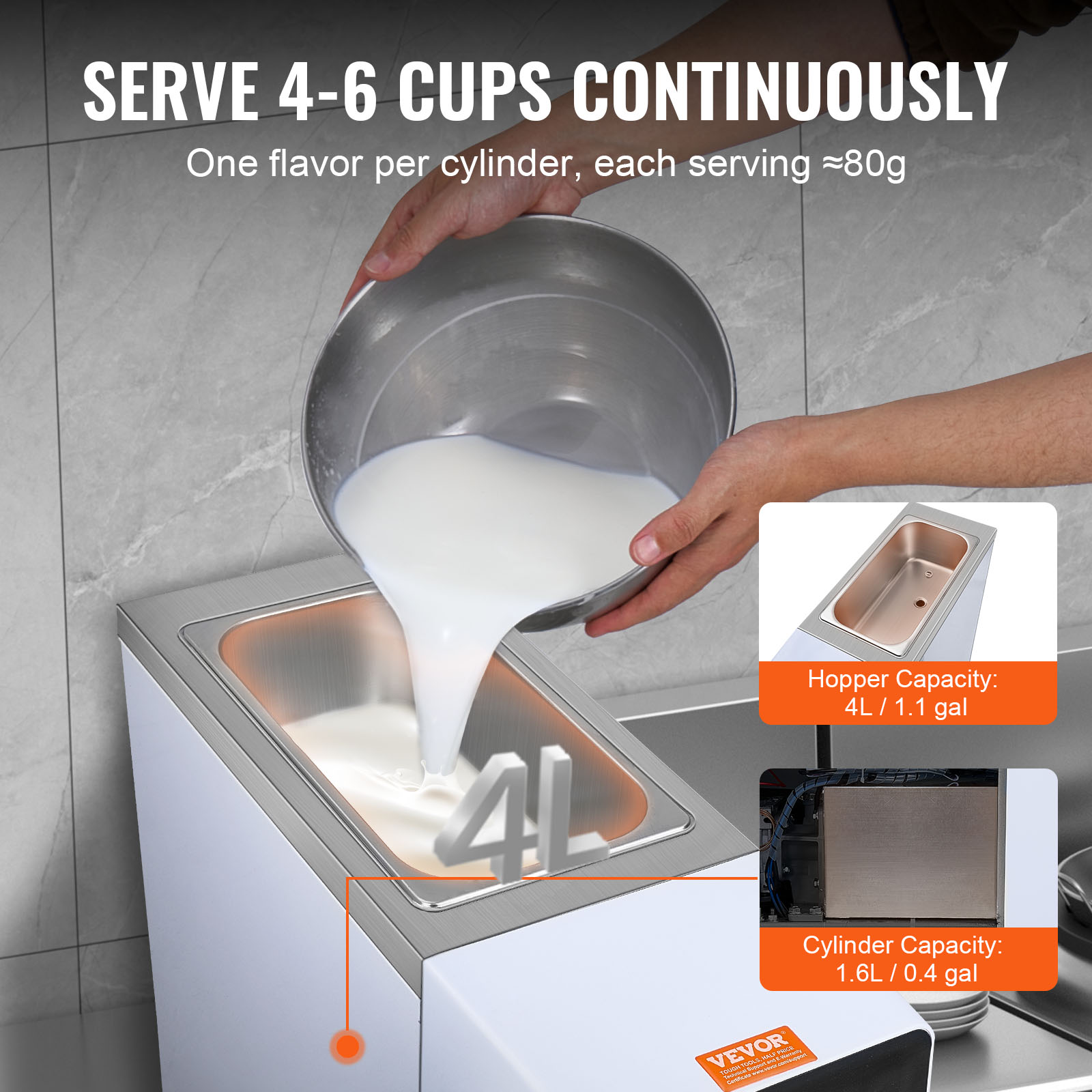 SucceBuy Commercial Ice Cream  - Commercial Ice Maker บทวิจารณ์และราคา