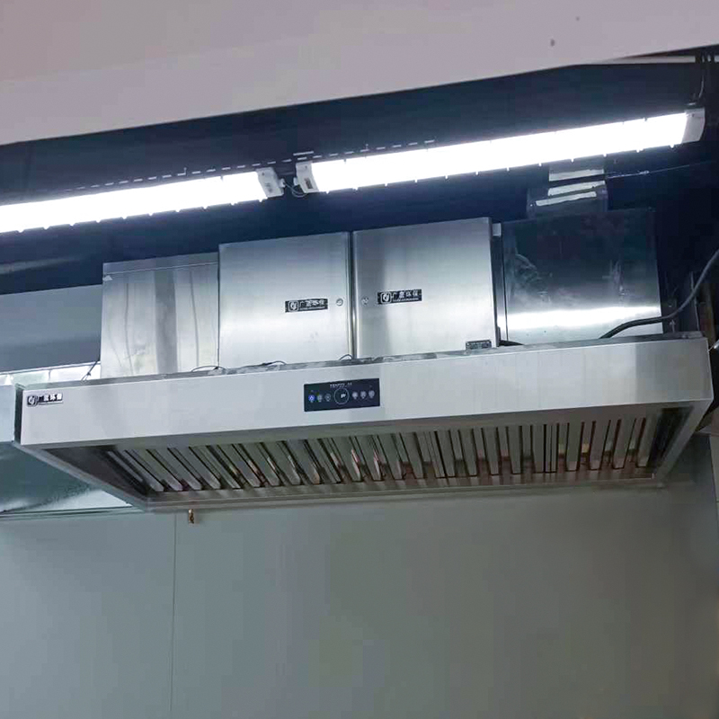 Over 98% Fume Removal Rate Ele - Commercial Kitchen Chimney บทวิจารณ์และราคา