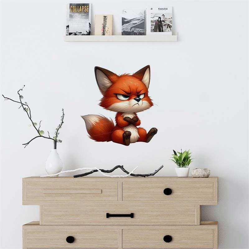 Grumpy Animals Wall Sticker Li - Commercial Kitchen Fridge บทวิจารณ์และราคา