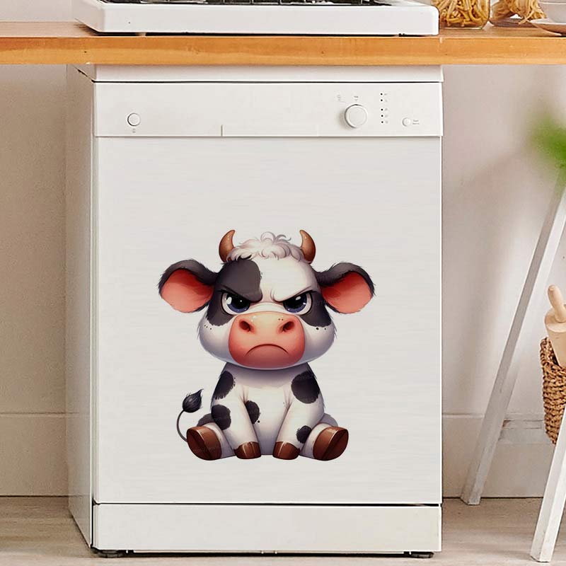 Grumpy Animals Wall Sticker Li - Commercial Kitchen Fridge บทวิจารณ์และราคา