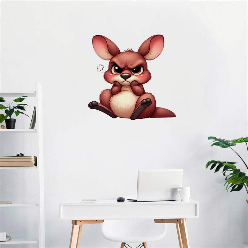 Grumpy Animals Wall Sticker Li - Commercial Kitchen Fridge บทวิจารณ์และราคา