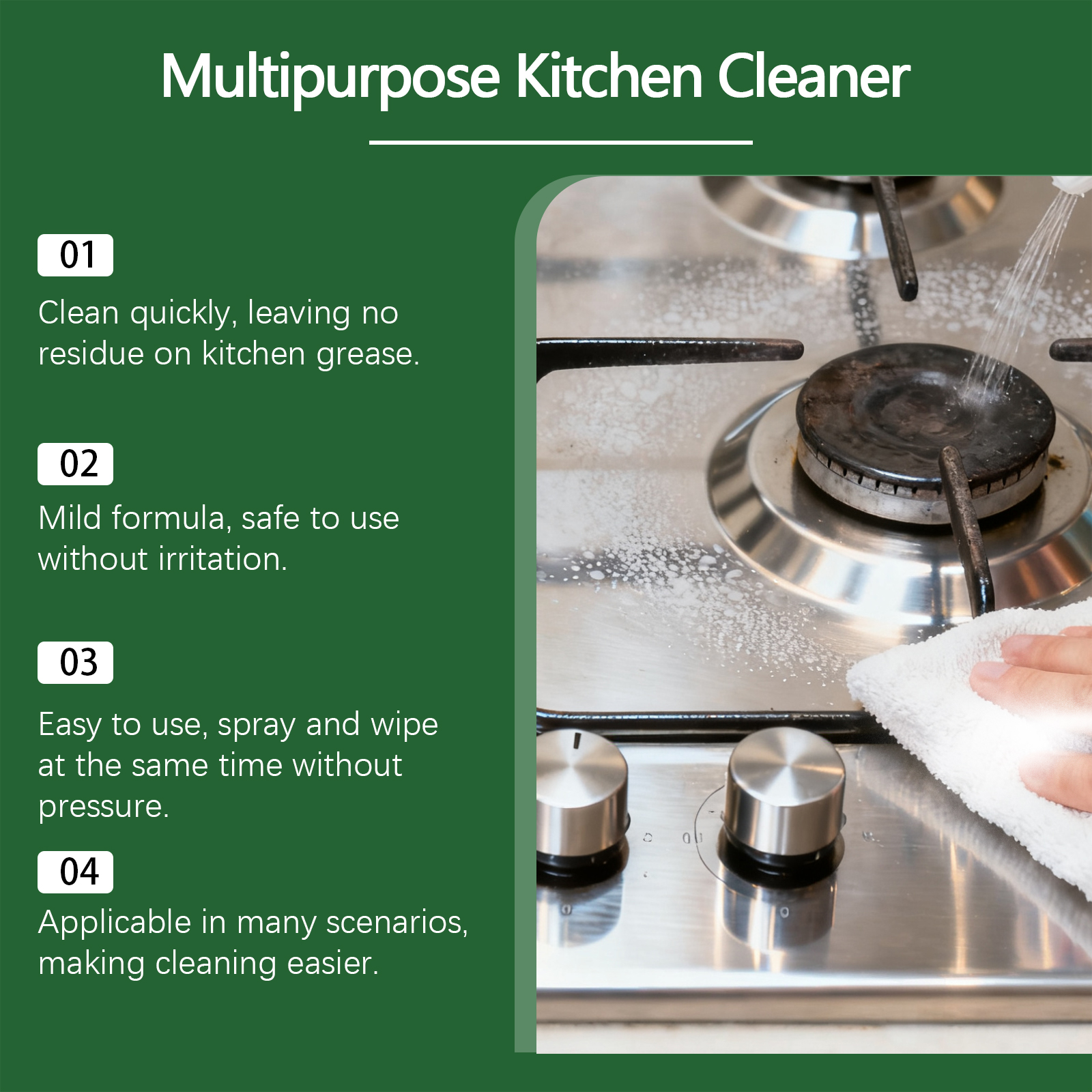 Kitchen Grease Cleaner Spray P - Commercial Kitchen Grease Cleaner บทวิจารณ์และราคา