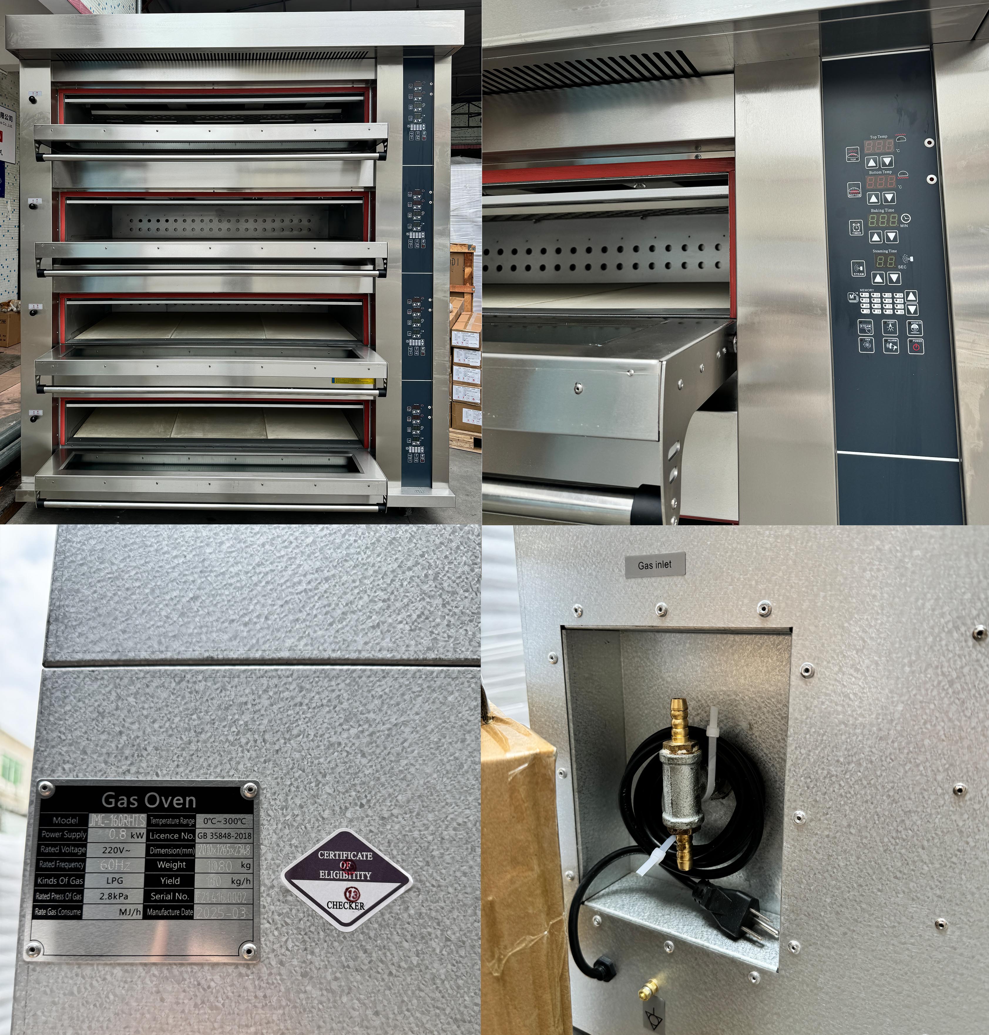 Customized Commercial Pizza Br - Pizza Conveyor Oven บทวิจารณ์และราคา
