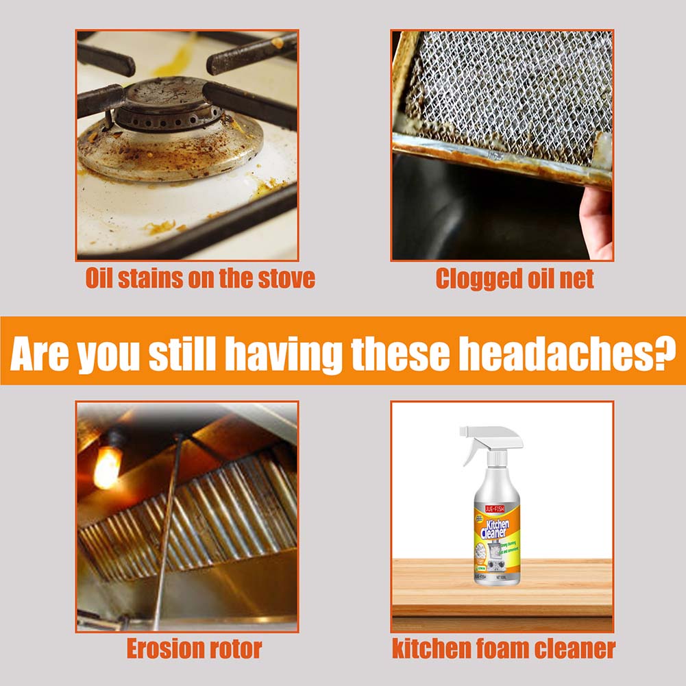 60ml Foam Cleaner Kitchen Grea - Commercial Kitchen Grease Cleaner บทวิจารณ์และราคา