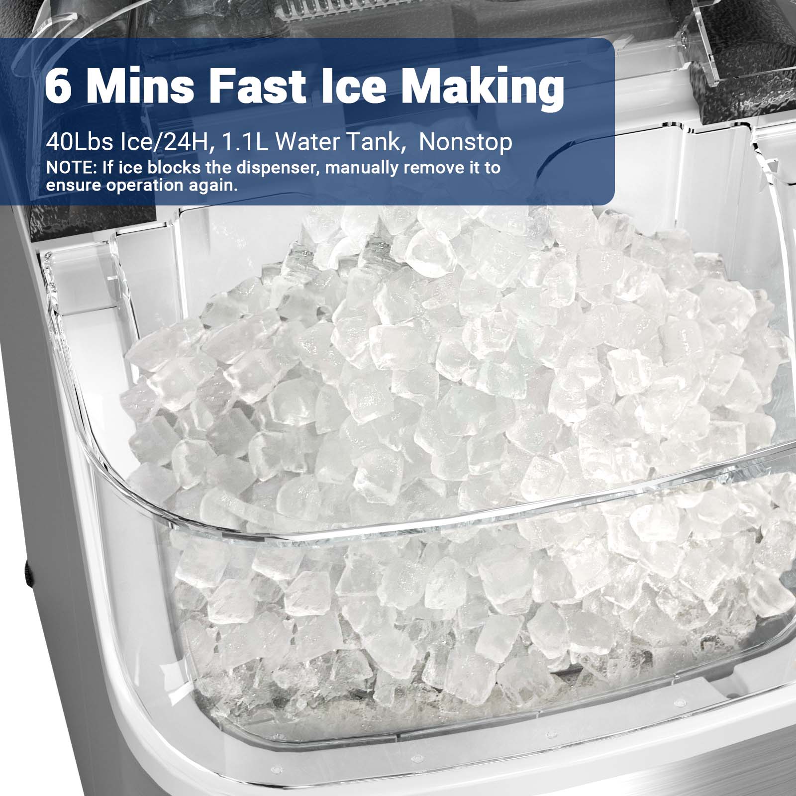 Nugget ice Maker countertop, S - Commercial Ice Maker บทวิจารณ์และราคา