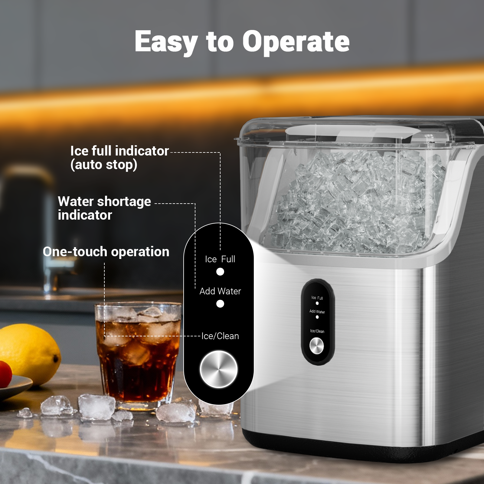 Nugget ice Maker countertop, S - Commercial Ice Maker บทวิจารณ์และราคา
