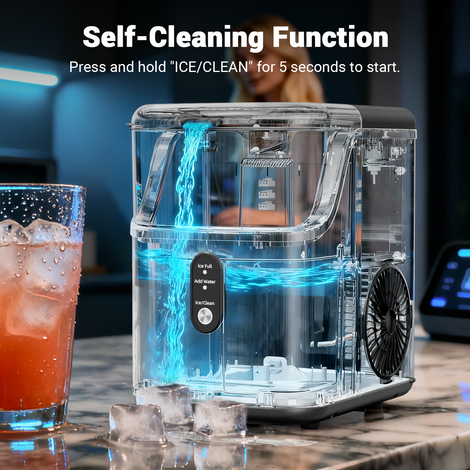 Nugget ice Maker countertop, S - Commercial Ice Maker บทวิจารณ์และราคา