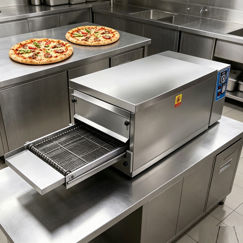 Commercial Gas Pizza Oven with - Pizza Conveyor Oven บทวิจารณ์และราคา