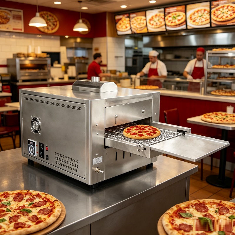 Commercial Gas Pizza Oven with - Pizza Conveyor Oven บทวิจารณ์และราคา