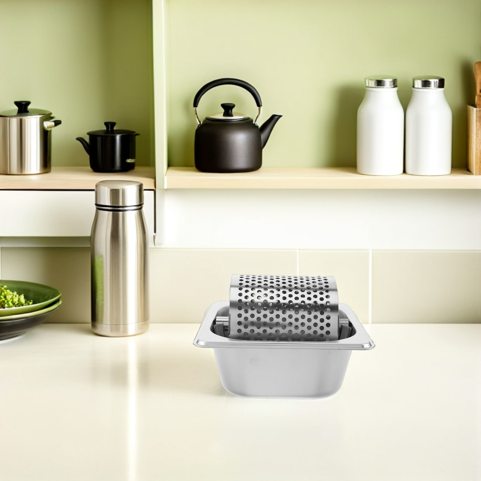 Stainless Steel Butter Roller  - Commercial Kitchen Set บทวิจารณ์และราคา