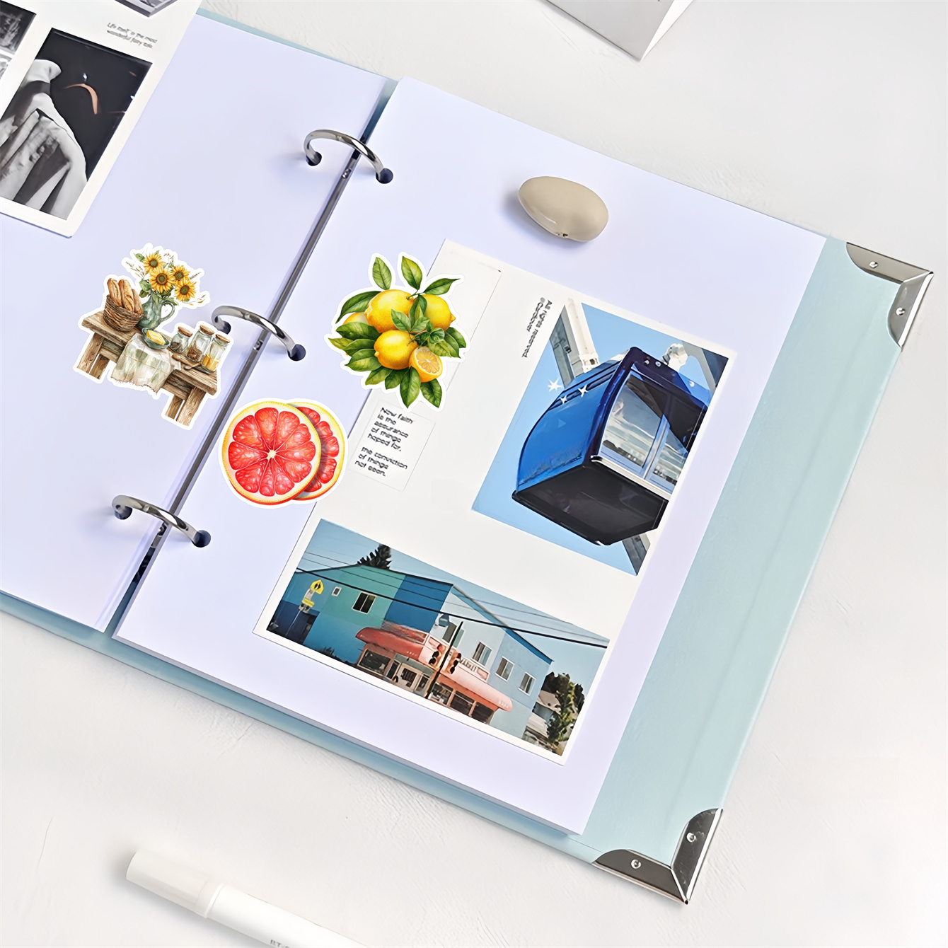 20pcs Watercolor Village Kitch - Commercial Kitchen Fridge บทวิจารณ์และราคา