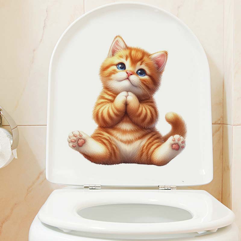 Yoga Cat  Wall Sticker Removab - Commercial Kitchen Fridge บทวิจารณ์และราคา