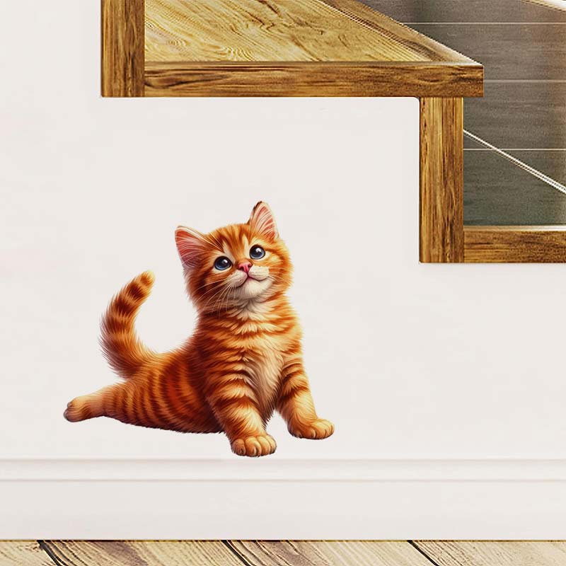 Yoga Cat  Wall Sticker Removab - Commercial Kitchen Fridge บทวิจารณ์และราคา