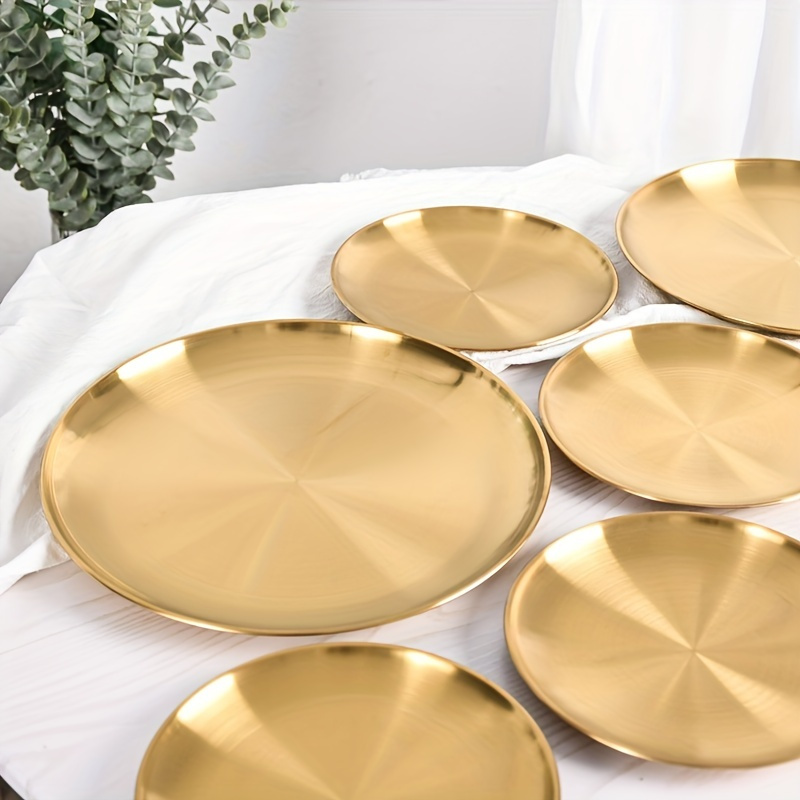 2pcs, Golden Pizza Plates, Sta - Pizza Conveyor Oven บทวิจารณ์และราคา