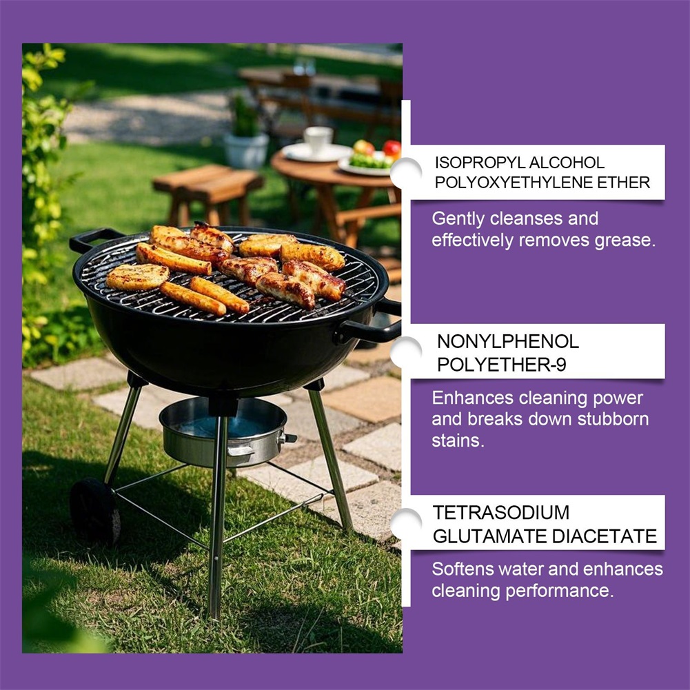 BBQ Grill Cleaner Degreaser Sp - Commercial Kitchen Grease Cleaner บทวิจารณ์และราคา
