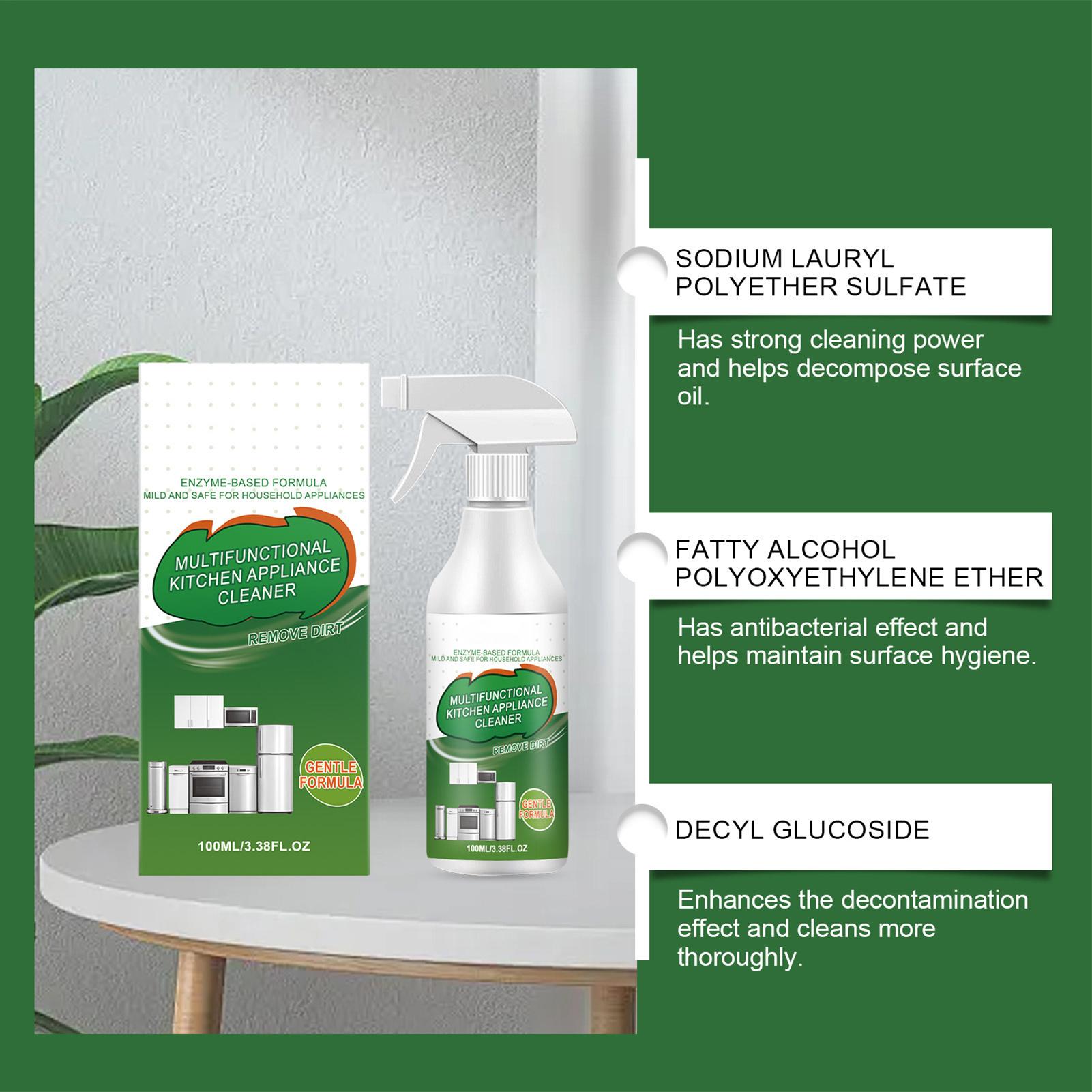 100ml Multipurpose Enzyme Foam - Commercial Kitchen Grease Cleaner บทวิจารณ์และราคา