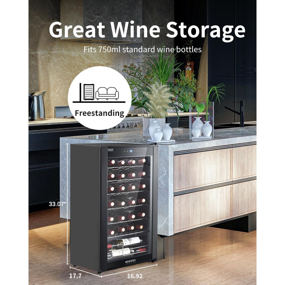COOLER 28 Bottle Compressor Wi - Commercial Kitchen Fridge บทวิจารณ์และราคา