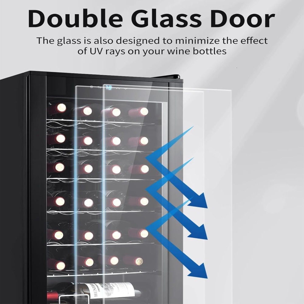 COOLER 28 Bottle Compressor Wi - Commercial Kitchen Fridge บทวิจารณ์และราคา