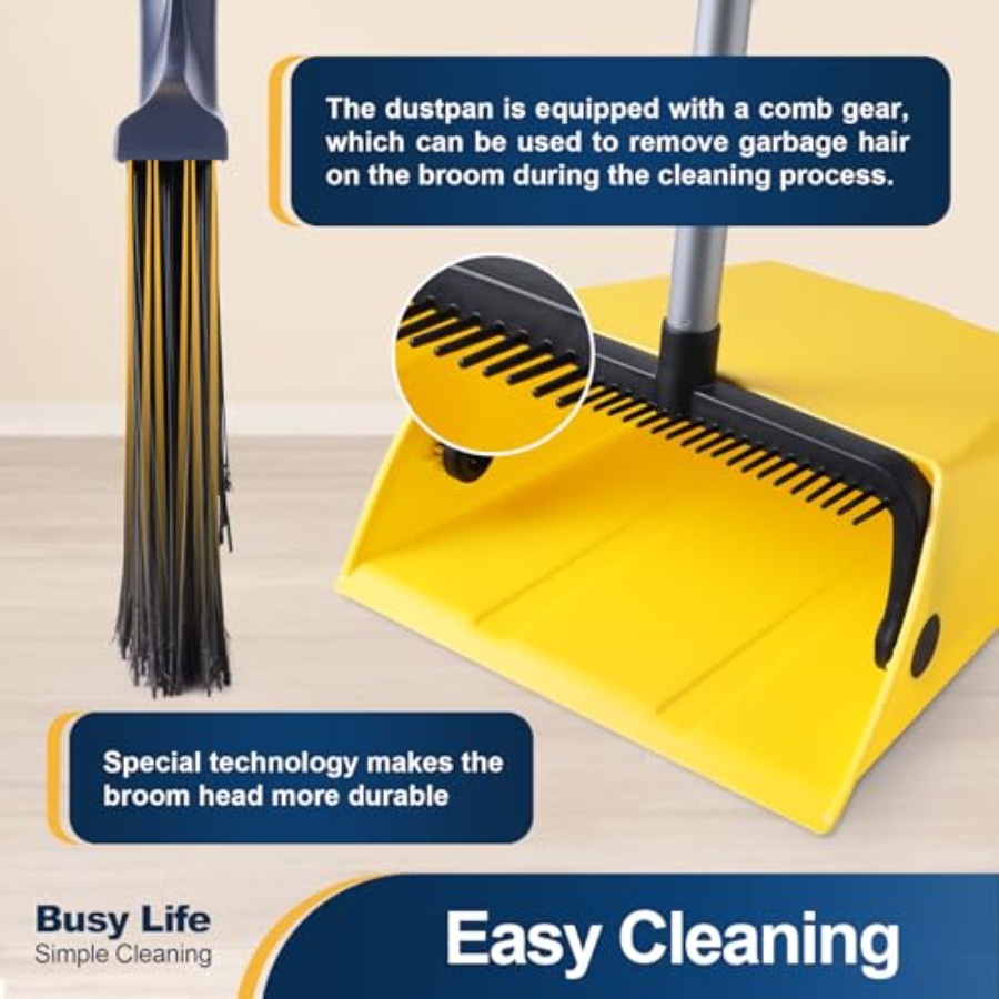 Commercial Broom and Dustpan S - Commercial Kitchen Broom บทวิจารณ์และราคา