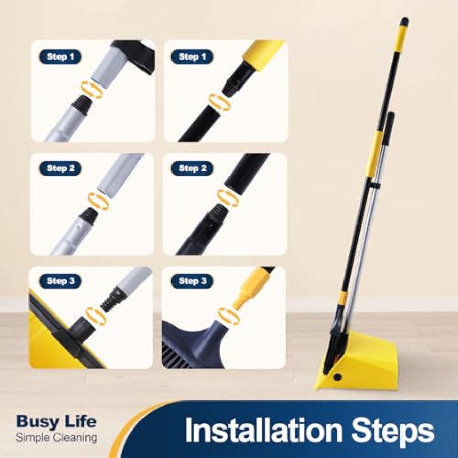 Commercial Broom and Dustpan S - Commercial Kitchen Broom บทวิจารณ์และราคา