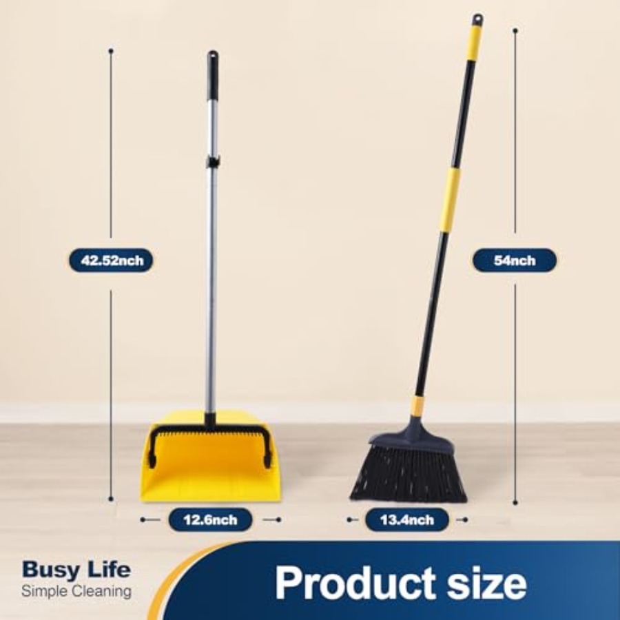 Commercial Broom and Dustpan S - Commercial Kitchen Broom บทวิจารณ์และราคา