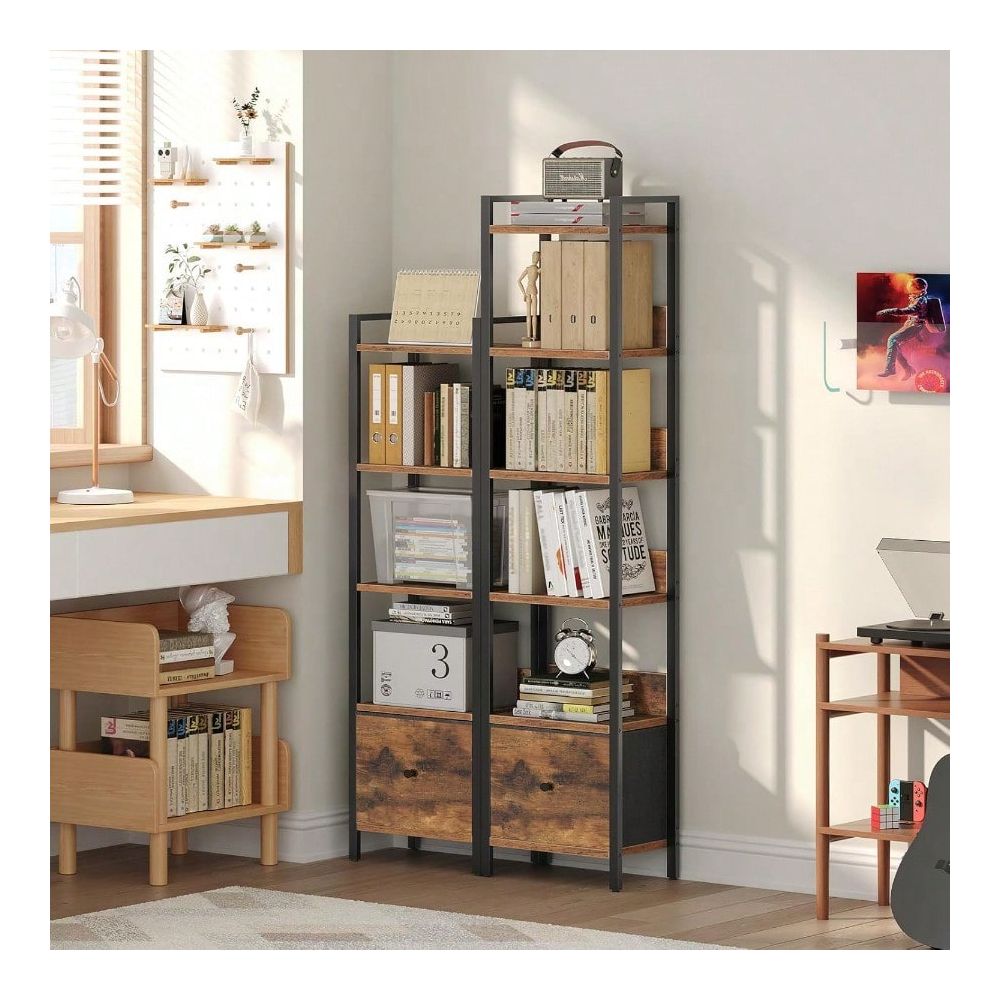 6Tier Bookcase With Drawer, Sm - Commercial Kitchen Small Space บทวิจารณ์และราคา