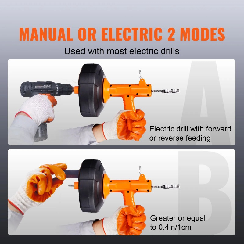 Drain Cleaner Machine 25FT Aut - Commercial Kitchen Youtube บทวิจารณ์และราคา