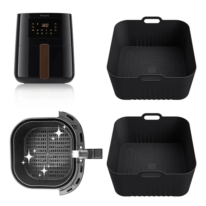 Air Fryer Silicone Baking Tray - Pizza Conveyor Oven บทวิจารณ์และราคา