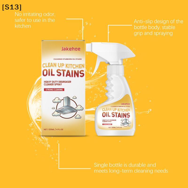 Jakehoe 120ml Grease Remover P - Commercial Kitchen Grease Cleaner บทวิจารณ์และราคา