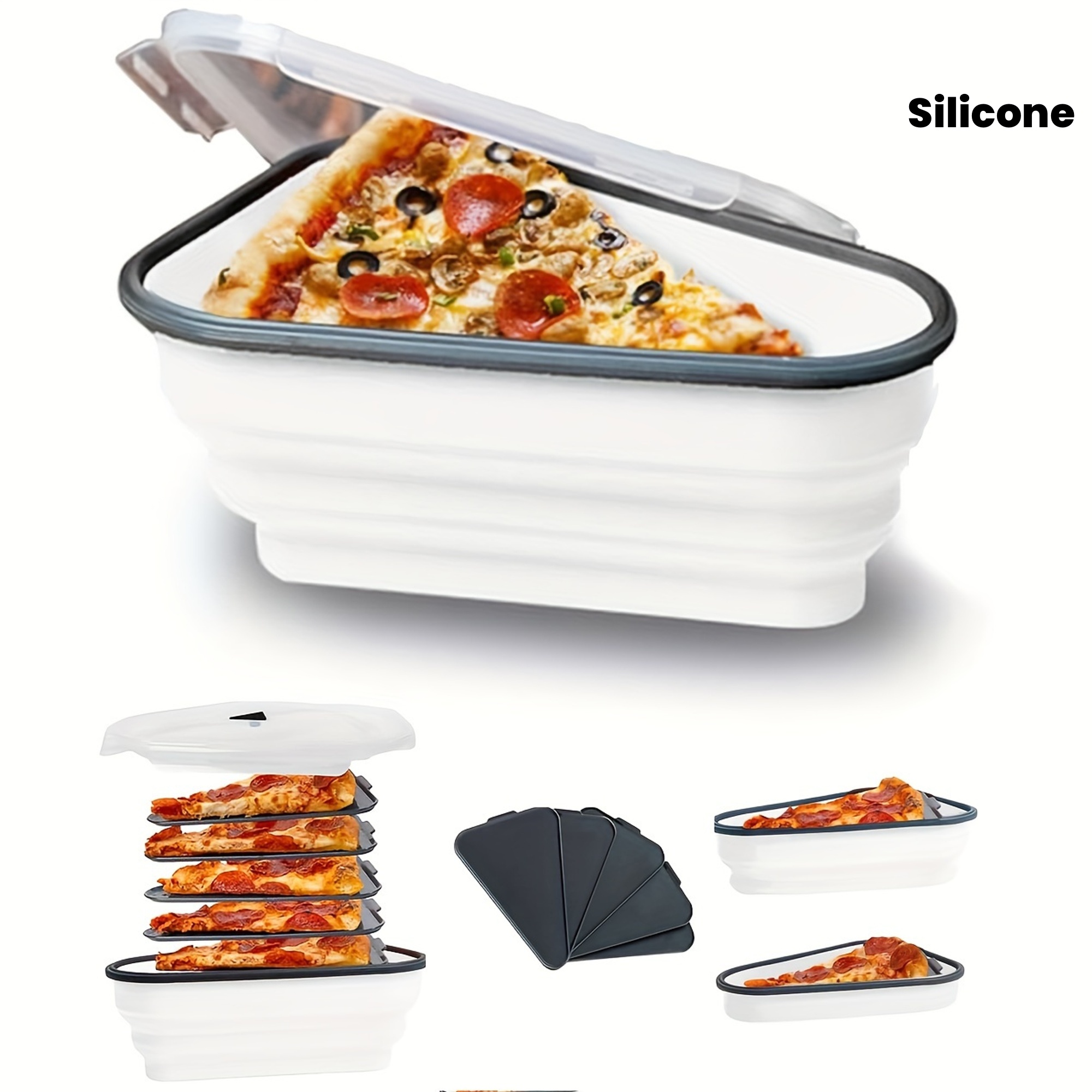 1pc Space-Saving Silicone Pizz - Pizza Conveyor Oven บทวิจารณ์และราคา