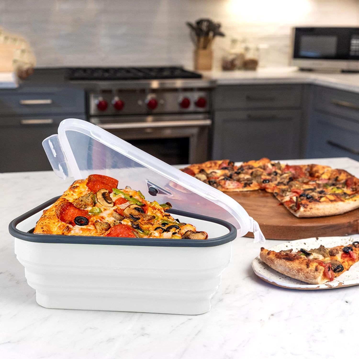1pc Space-Saving Silicone Pizz - Pizza Conveyor Oven บทวิจารณ์และราคา