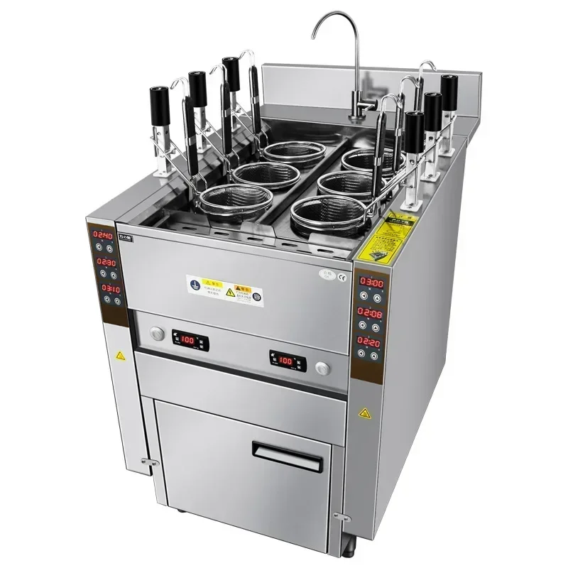 Auto-lift Pasta Cooker with 6  - Commercial Kitchen Boiler บทวิจารณ์และราคา