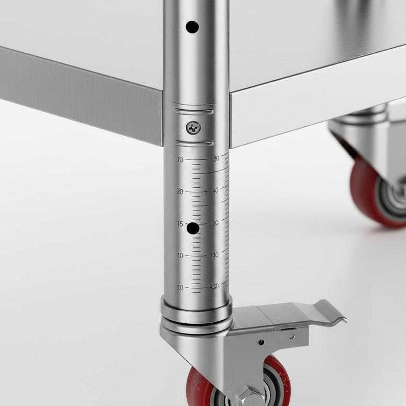 Work table 762 x 457.2 x 863.6 - Commercial Kitchen Tables บทวิจารณ์และราคา