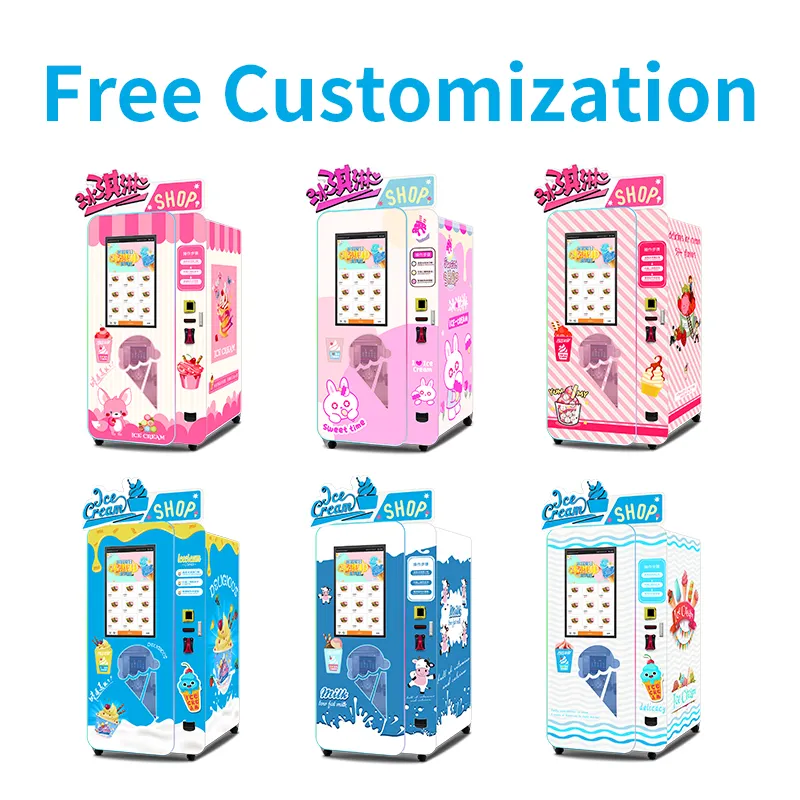 Soft Ice Cream Vending Machine - Commercial Ice Maker บทวิจารณ์และราคา