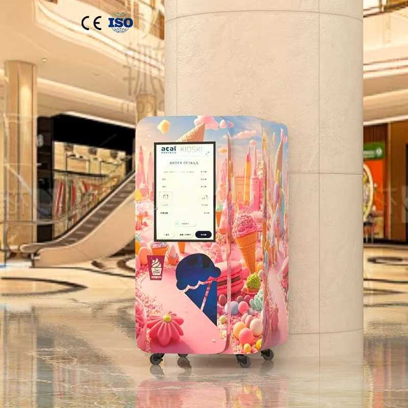 Soft Ice Cream Vending Machine - Commercial Ice Maker บทวิจารณ์และราคา