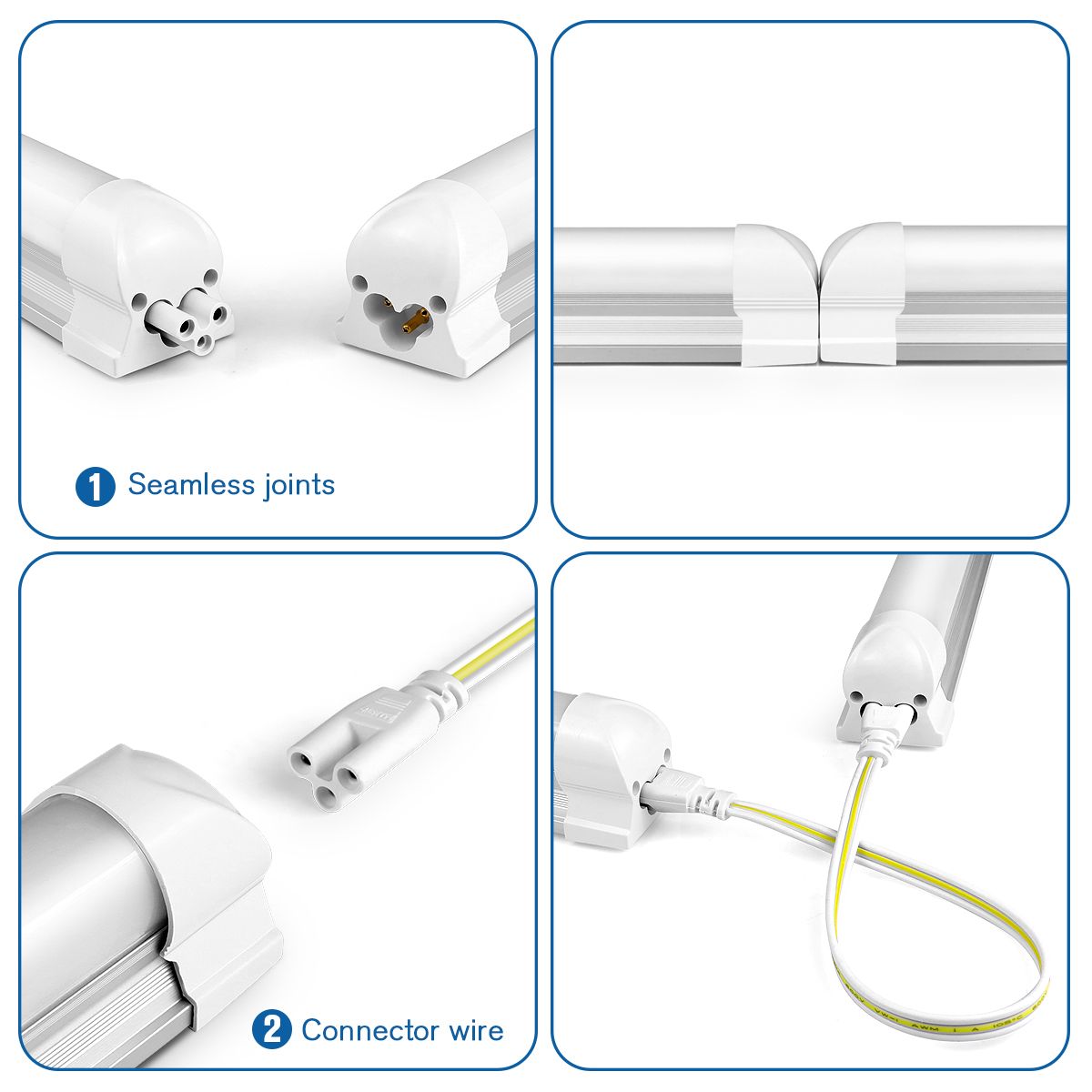 AC220V EU Plug T8 LED Tube Lig - Commercial Kitchen Youtube บทวิจารณ์และราคา