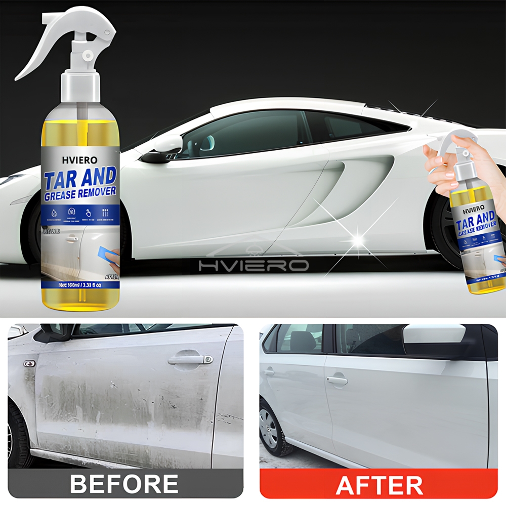100ml Car Oil Tar Remover Solv - Commercial Kitchen Grease Cleaner บทวิจารณ์และราคา