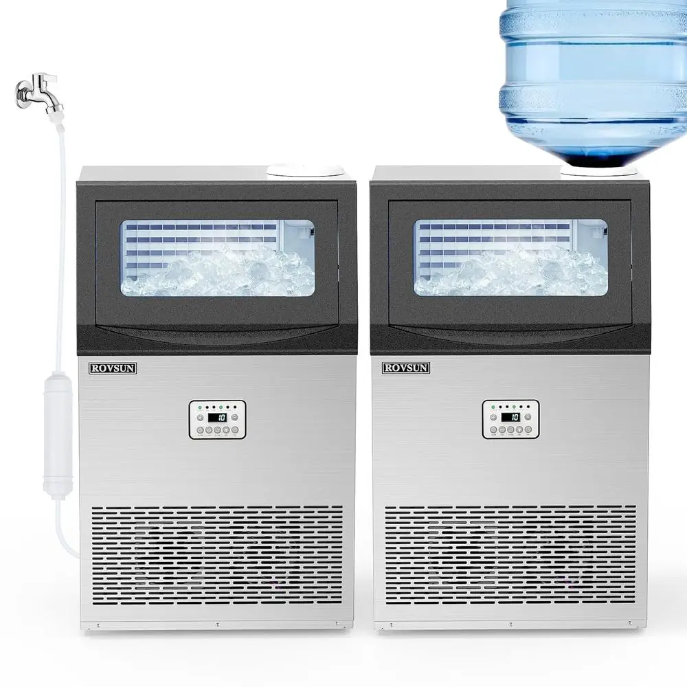 110LBS/24H Commercial Ice Make - Commercial Ice Maker บทวิจารณ์และราคา