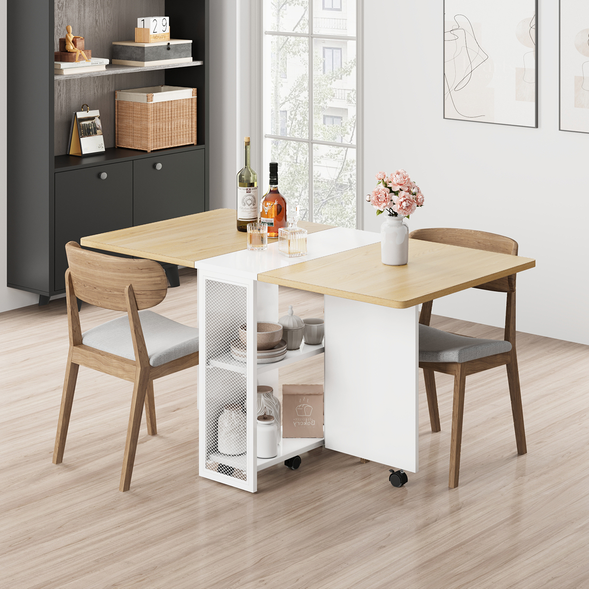 Space-Saving Folding Computer  - Commercial Kitchen Small Space บทวิจารณ์และราคา
