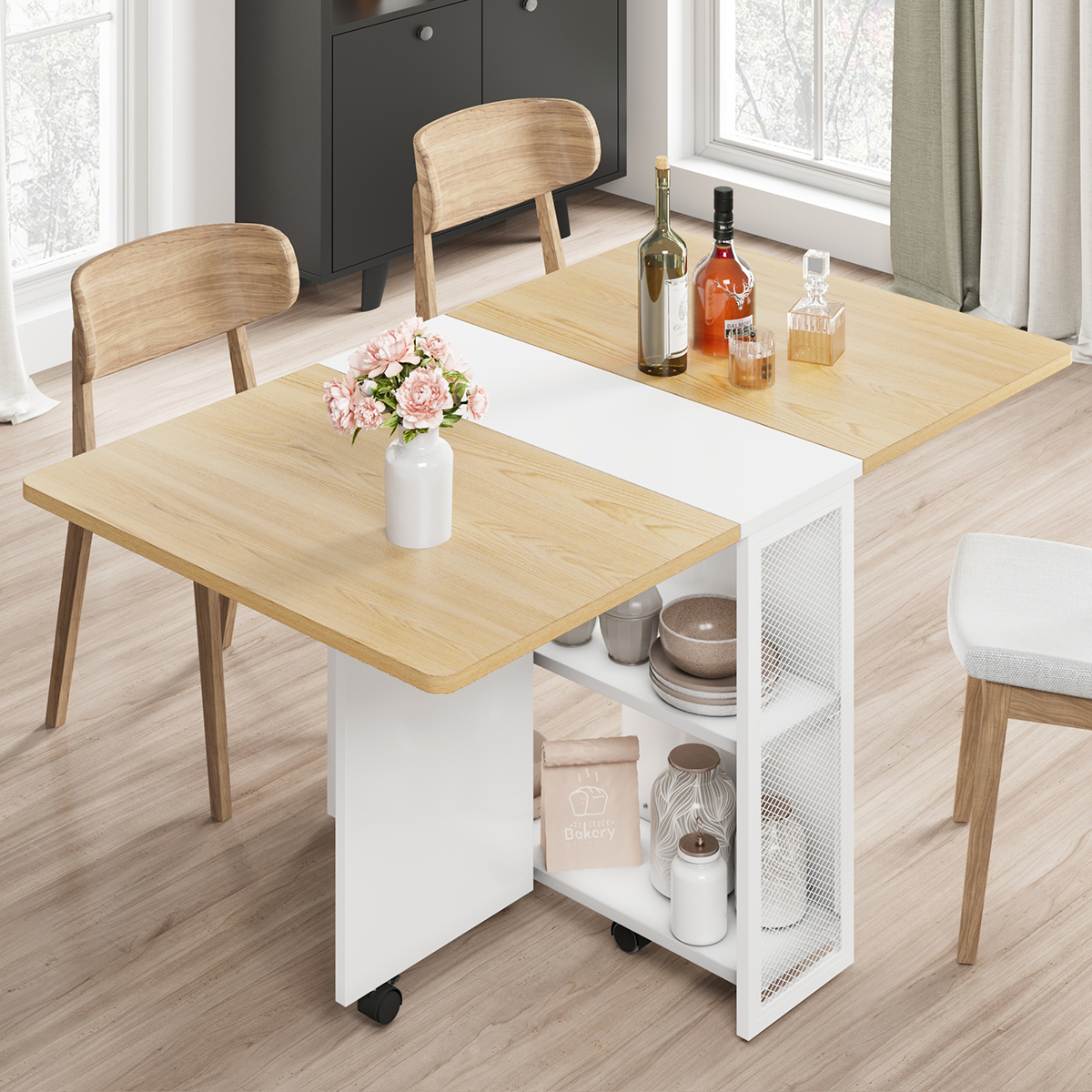 Space-Saving Folding Computer  - Commercial Kitchen Small Space บทวิจารณ์และราคา