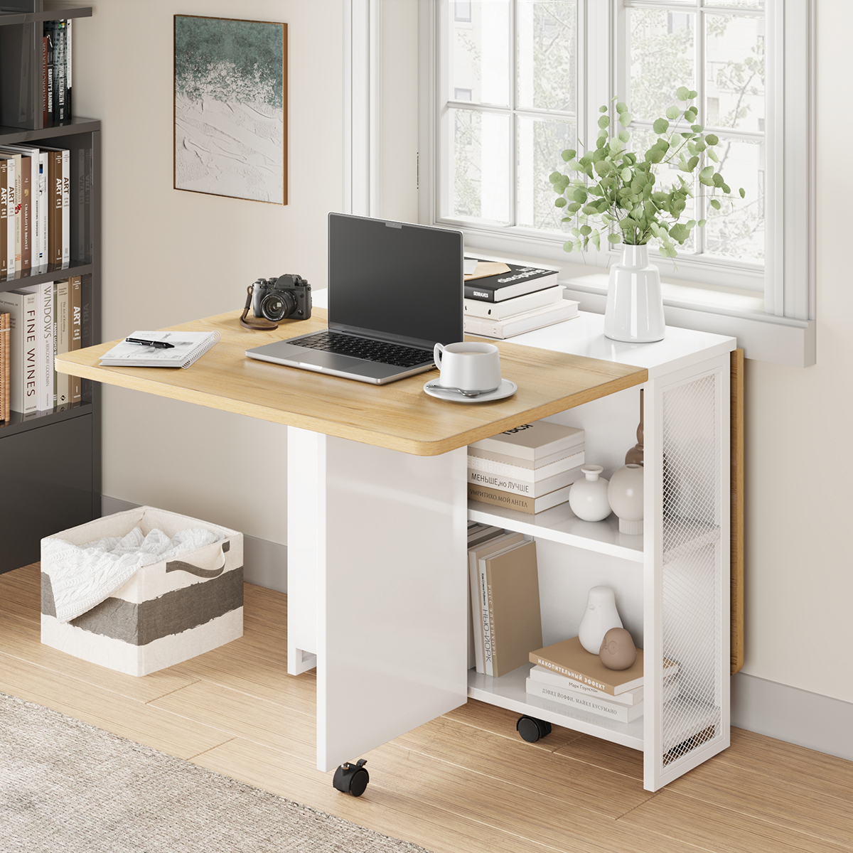Space-Saving Folding Computer  - Commercial Kitchen Small Space บทวิจารณ์และราคา