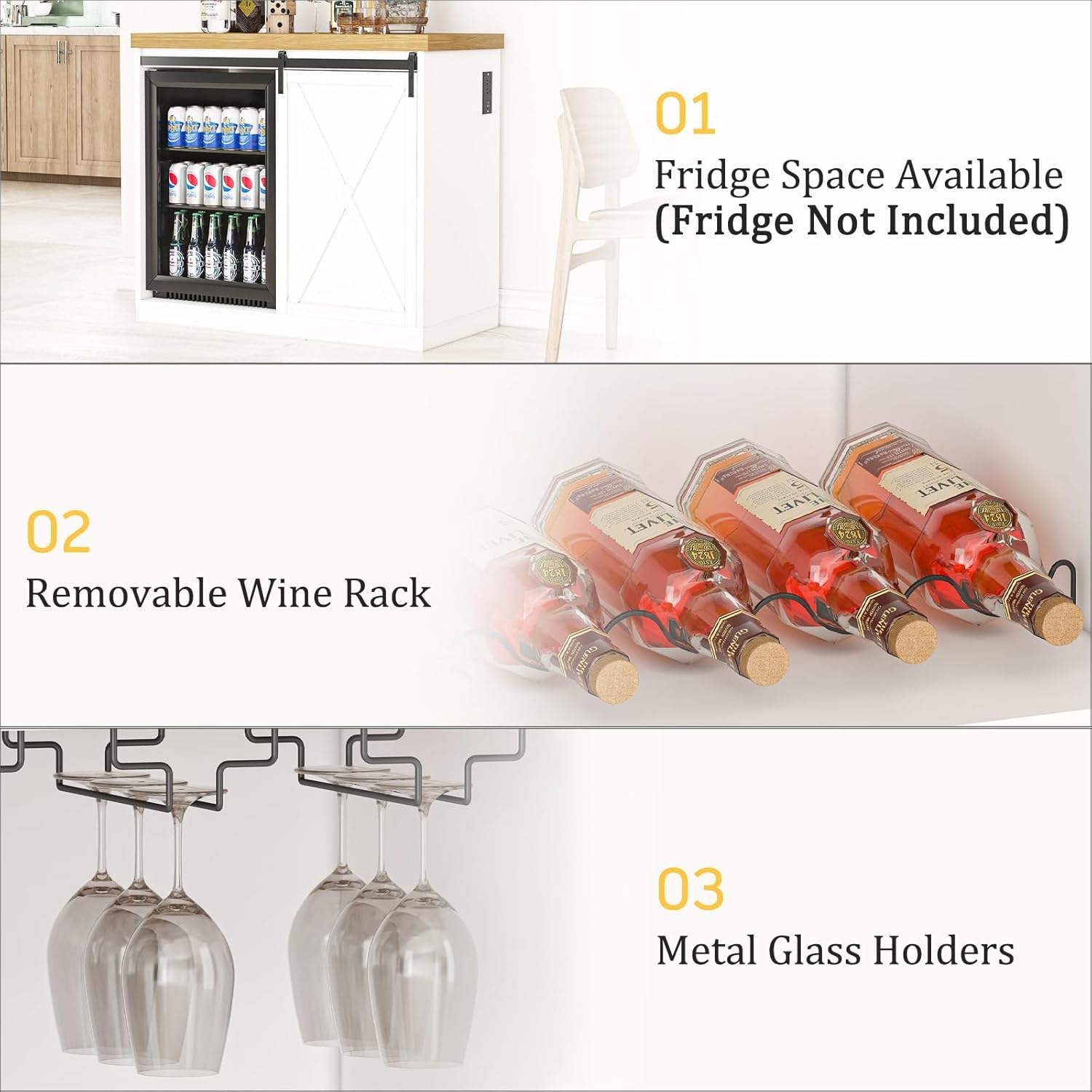 Customizable Coffee Bar Cabine - Commercial Kitchen Fridge บทวิจารณ์และราคา
