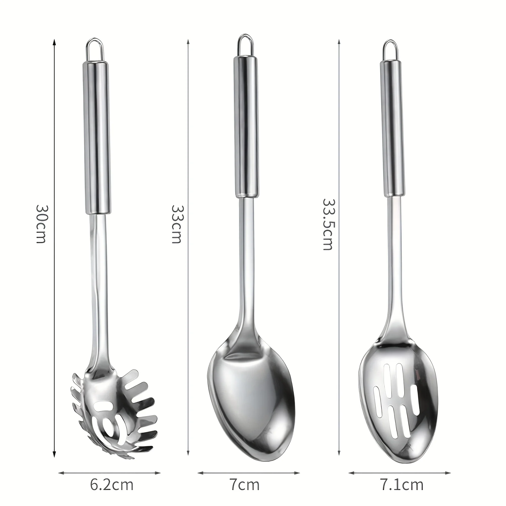 9pcs Cooking Utensil Set, 304  - Commercial Kitchen Set บทวิจารณ์และราคา