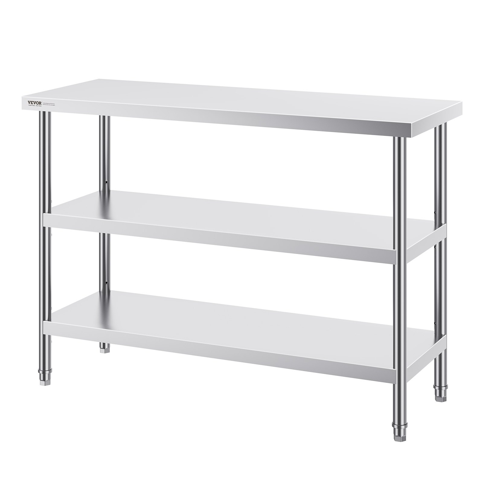 Stainless Steel Food Prep Tabl - Commercial Kitchen Tables บทวิจารณ์และราคา