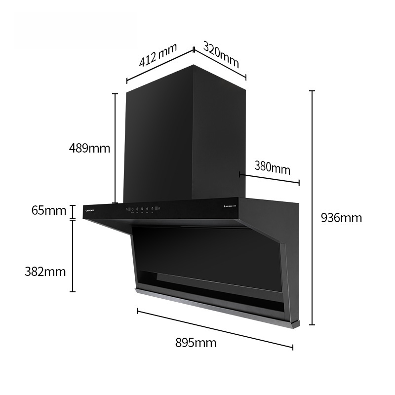Commercial Wall Mounted Range  - Commercial Kitchen Hood Design บทวิจารณ์และราคา