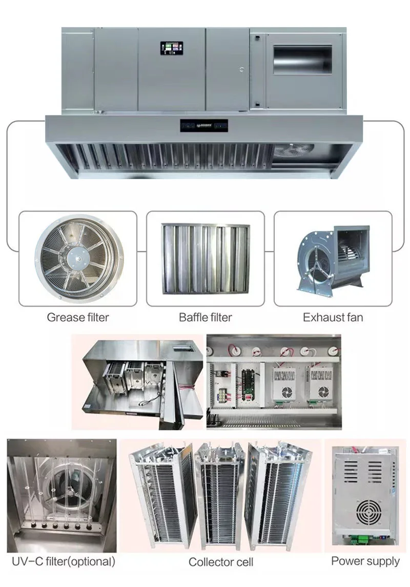 Hood Commercial Kitchen Hood V - Commercial Kitchen Chimney บทวิจารณ์และราคา